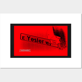 Yesler Way Jerky Seattle Washington by Mistah Wilson Photography Posters and Art